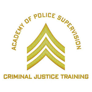 51 - Academy of Police Supervision - Criminal Justice Training Patch
