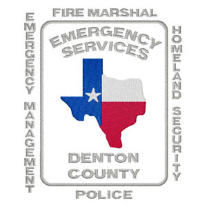 27 - Denton County - Emergency Services Patch