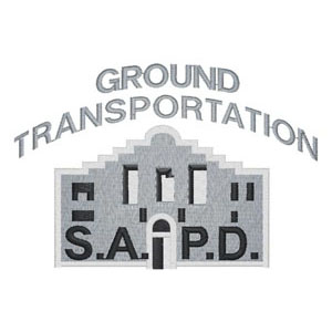 55 - City of San Antonio -Police Department - Ground Transportation Patch
